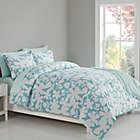 Alternate image 0 for Simply Essential&trade; Zinna Floral 6-Piece Twin/Twin XL Comforter Set in Blue