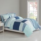 Alternate image 0 for Simply Essential&trade; Checkerboard 8-Piece King Comforter Set in Cool