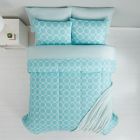 Alternate image 1 for Simply Essential&trade; Circles 8-Piece King Comforter Set in Brittany Blue
