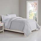 Alternate image 1 for Simply Essential&trade; Pintucks 5-Piece Queen Comforter Set in Microchip