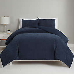 Simply Essential™ Corduroy 3-Piece Reversible King Comforter Set in Mood Indigo