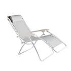 Alternate image 3 for Simply Essential&trade; Outdoor Folding Zero Gravity Lounger Chair in Grey/White
