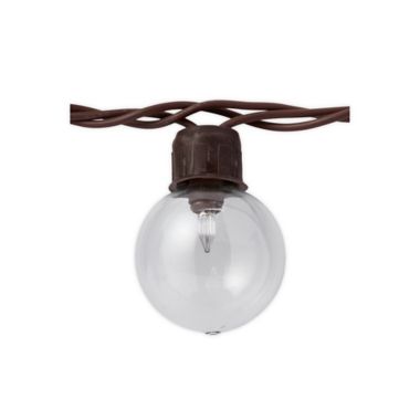 Simply Essential&trade; Cafe 50-Count Outdoor LED String Lights. View a larger version of this product image.