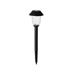 Simply Essential™ Solar Path Lights in Black (Set of 6)