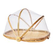 Simply Essential&trade; Bamboo Food Tent in Natural