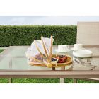 Alternate image 1 for Simply Essential&trade; Bamboo Food Tent in Natural