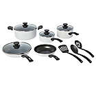 Alternate image 0 for Simply Essential&trade; Nonstick Aluminum 12-Piece Cookware Set in Grey