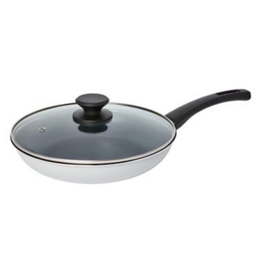 Simply Essential&trade; Nonstick Aluminum 12-Piece Cookware Set in Grey. View a larger version of this product image.