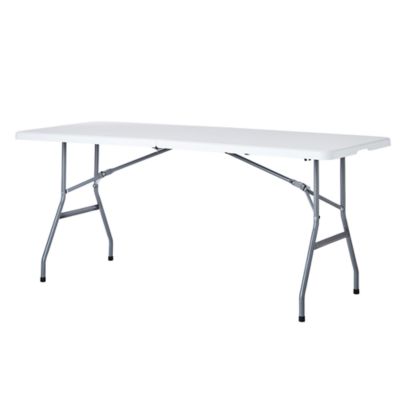 Simply Essential&trade; 6-Foot Folding Banquet Table in White