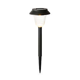 Simply Essential™ Traditional Solar Pathway Lights in Black (Set of 6)