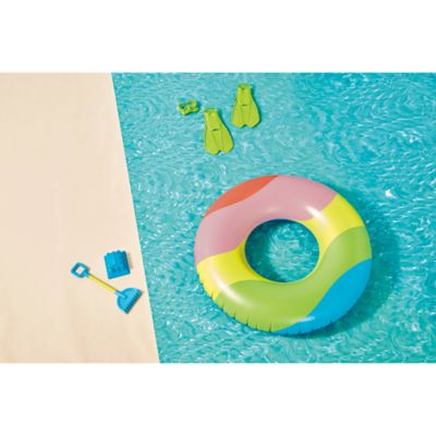 H for Happy&trade; Wavy Inflatable Pool Tube