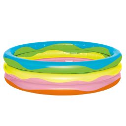 H for Happy™ 60-Inch x 60-Inch Wavy Inflatable Sunning Pool