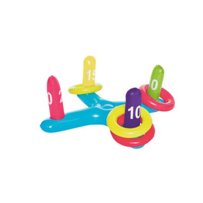 H for Happy&trade; Inflatable Ring Toss Game