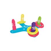 H for Happy&trade; Inflatable Ring Toss Game