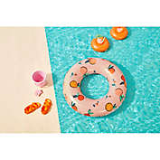 H for Happy&trade; Peach Inflatable Pool Tube