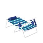 Alternate image 9 for H for Happy&trade; 5-Position Beach Chair in Blue Stripe