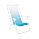 Alternate image 5 for H for Happy&trade; 5-Position Beach Chair in Blue/White Ombre