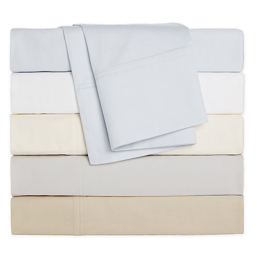 Alternate image 1 for Nestwell™ Cotton Sateen 400-Thread-Count Flat Sheet