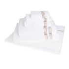 Alternate image 2 for Nestwell&trade; Hygro Fashion Stripe Bath Sheet in Feather Tan
