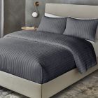 Alternate image 0 for The Threadery&trade; Cotton Cashmere 3-Piece King Quilt Set in Charcoal