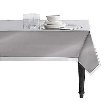 Simply Essential&trade; 70-Inch x 90-Inch Clear Oblong Table Protector. View a larger version of this product image.