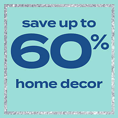 save up to 60% decor