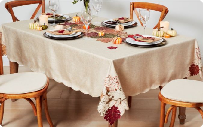 Table Linens Tablecloths Dining Table Covers Bed Bath