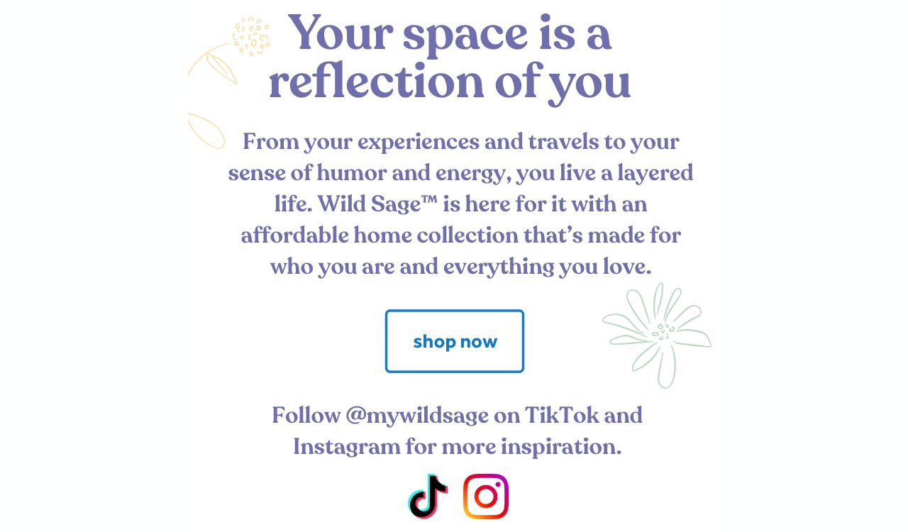 Your Space is a reflection of you