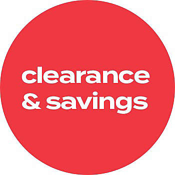 clearance & savings