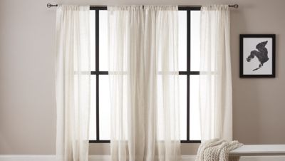 window fixtures curtains