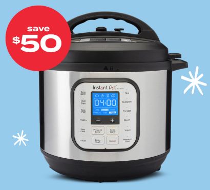 $50 off Instant Pot® 10-in-1 Duo Evo 6qt Plus