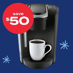 $50 off Keurig® K-Select® Single-Serve K-Cup® pod coffee maker