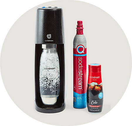 save up to $30 on SodaStream® Fizzi OneTouch & select flavors
