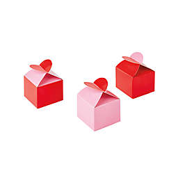 H for Happy™ Valentine's Day Treat Boxes in Pink/Red (Set of 12)
