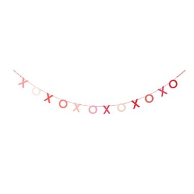 H for Happy&trade; "XOXO" Valentine's Day Banner. View a larger version of this product image.