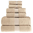 Alternate image 3 for Everhome&trade; Egyptian Towels 6-Piece Set in Warm Sand