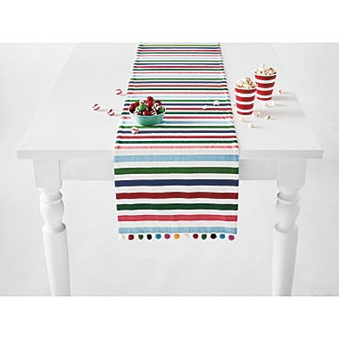 H for Happy&trade; Fa La La 90-Inch Reversible Christmas Table Runner. View a larger version of this product image.