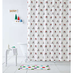 H for Happy™ 72-Inch x 72-Inch Christmas Whimsy Gnome Shower Curtain