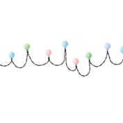 H for Happy&trade; 10-Count Globe LED String Lights