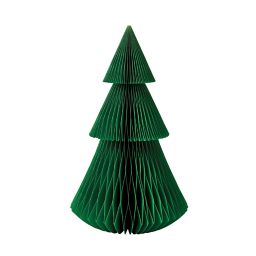 H for Happy™ 16-Inch Large Paper Christmas Tree Figurine in Green