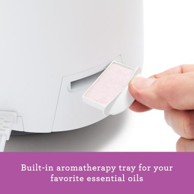 Holmes&reg; 1-Gallon Ultrasonic Humidifier in Silver. View a larger version of this product image.