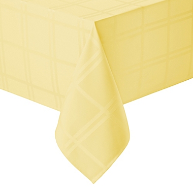 Wamsutta&reg; Solid 52-Inch x 70-Inch Oblong Tablecloth in Canary. View a larger version of this product image.