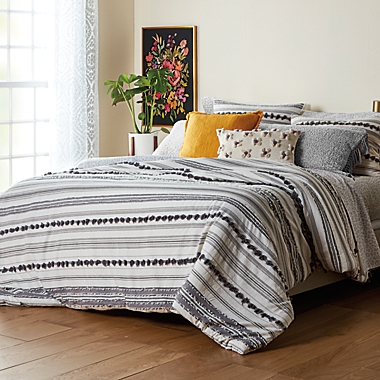 Wild Sage&trade; Sydney 3-Piece Full/Queen Comforter Set in Grey. View a larger version of this product image.