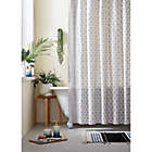 Alternate image 0 for Wild Sage&trade; 72-Inch x 86-Inch Keilana Embroidered Shower Curtain in Grey