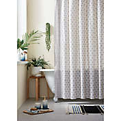 Wild Sage&trade; Keilana Embroidered Shower Curtain in Grey