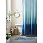 Alternate image 0 for Wild Sage&trade; 72-Inch x 72-Inch Maylin Ombr&eacute; Shower Curtain in Blue