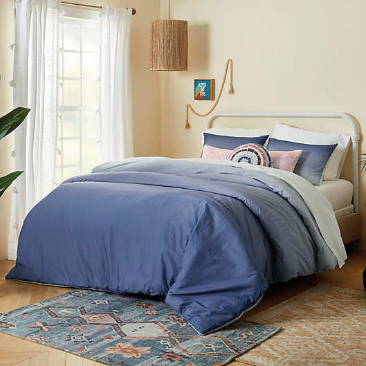 Alternate image 1 for Wild Sage™ Jenna Ombré 2-Piece Twin/Twin XL Comforter Set in Blue