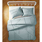 Alternate image 2 for Wild Sage&trade; Michaela Tufted Triangles 3-Piece King Comforter Set in Ether