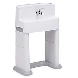 Delta Children® PerfectSize 3-in-1 Convertible Sink in White/Grey