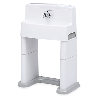 Delta Children&reg; PerfectSize 3-in-1 Convertible Sink in White/Grey. View a larger version of this product image.